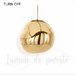 Pendul Glass Gold 220, 1 surse de iluminare